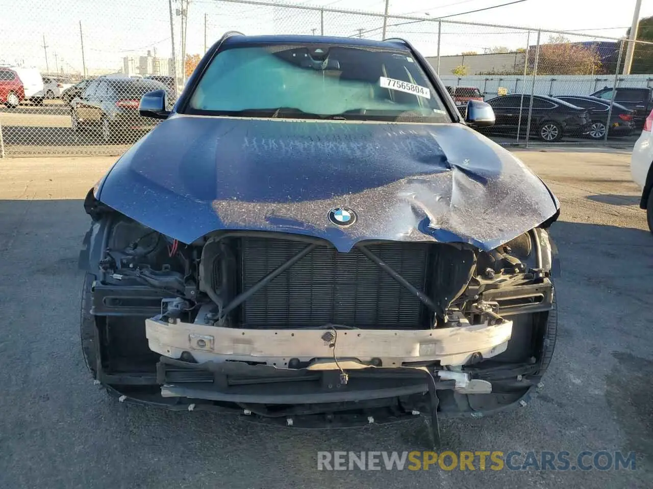 5 fotografías del automóvil dañado 5UXCR6C59KLL03565 BMW X5 2019