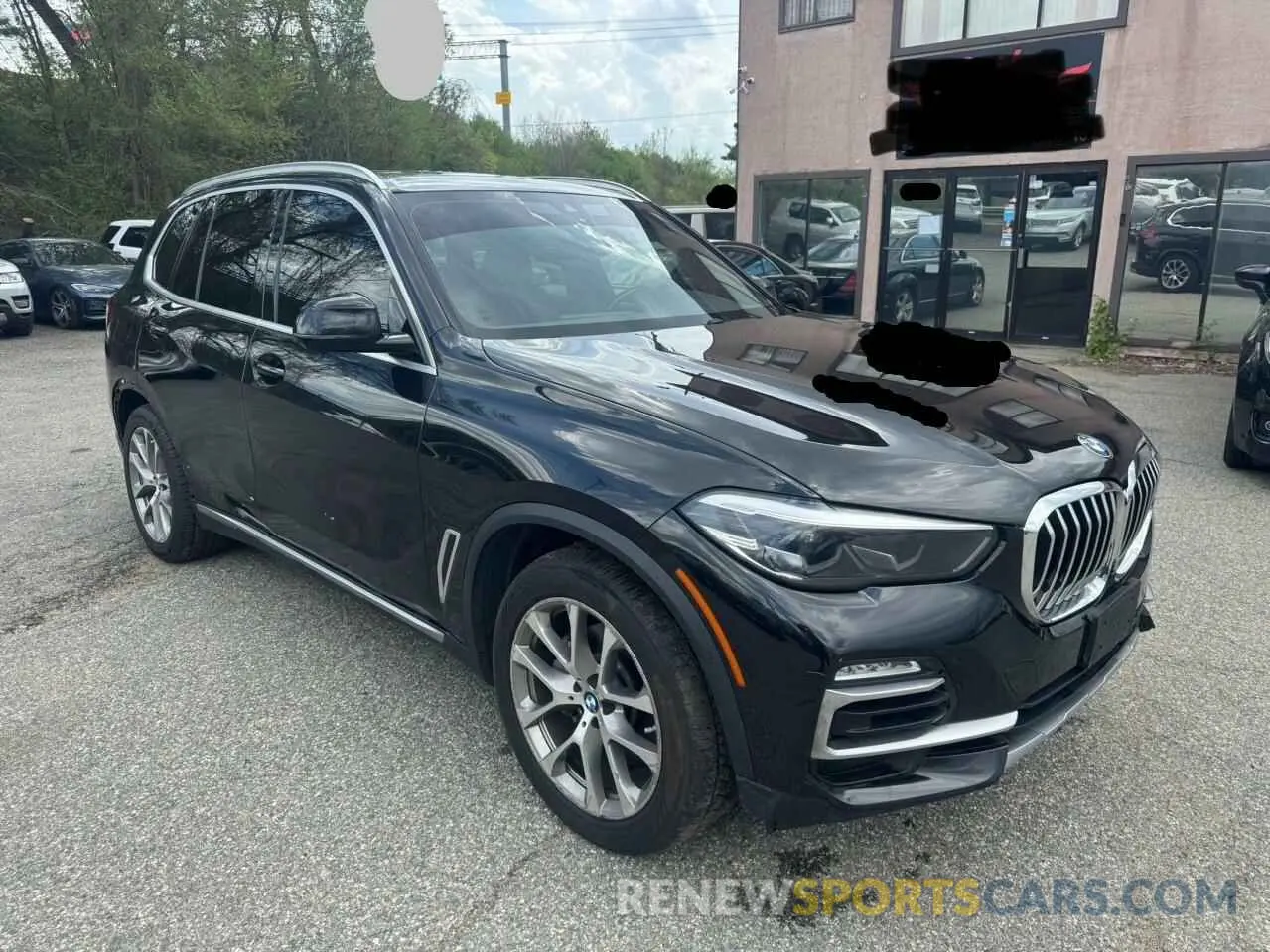 1 fotografías del automóvil dañado 5UXCR6C59KLL21466 BMW X5 2019