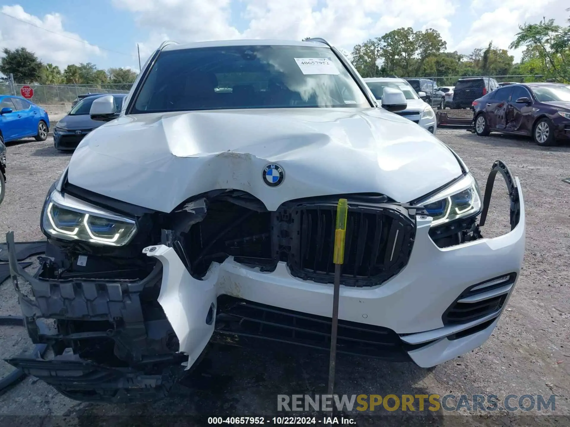13 fotografías del automóvil dañado 5UXCR6C59KLL21645 BMW X5 2019