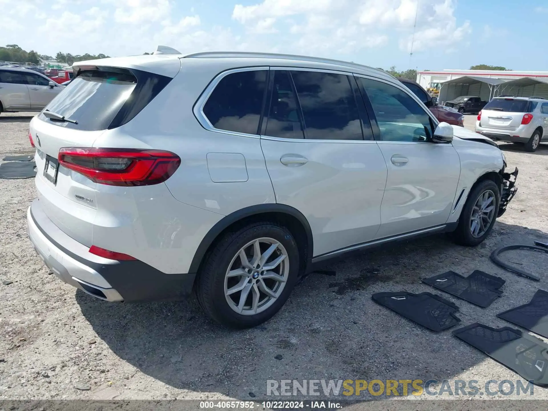 4 fotografías del automóvil dañado 5UXCR6C59KLL21645 BMW X5 2019