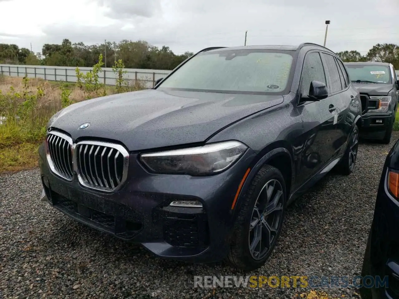 2 fotografías del automóvil dañado 5UXCR6C59KLL36565 BMW X5 2019