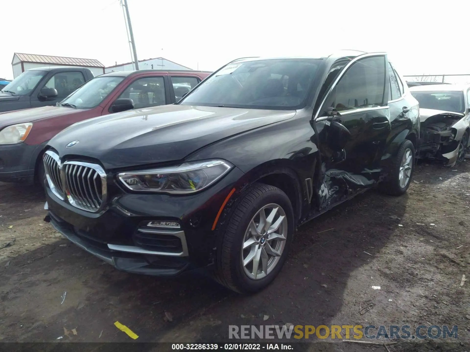 2 fotografías del automóvil dañado 5UXCR6C5XKLB12434 BMW X5 2019