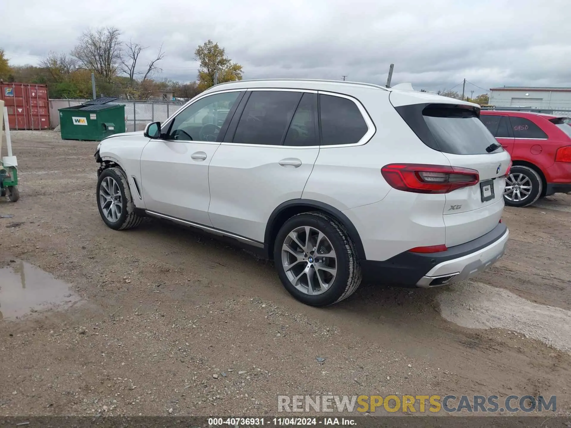 3 fotografías del automóvil dañado 5UXCR6C5XKLL01386 BMW X5 2019