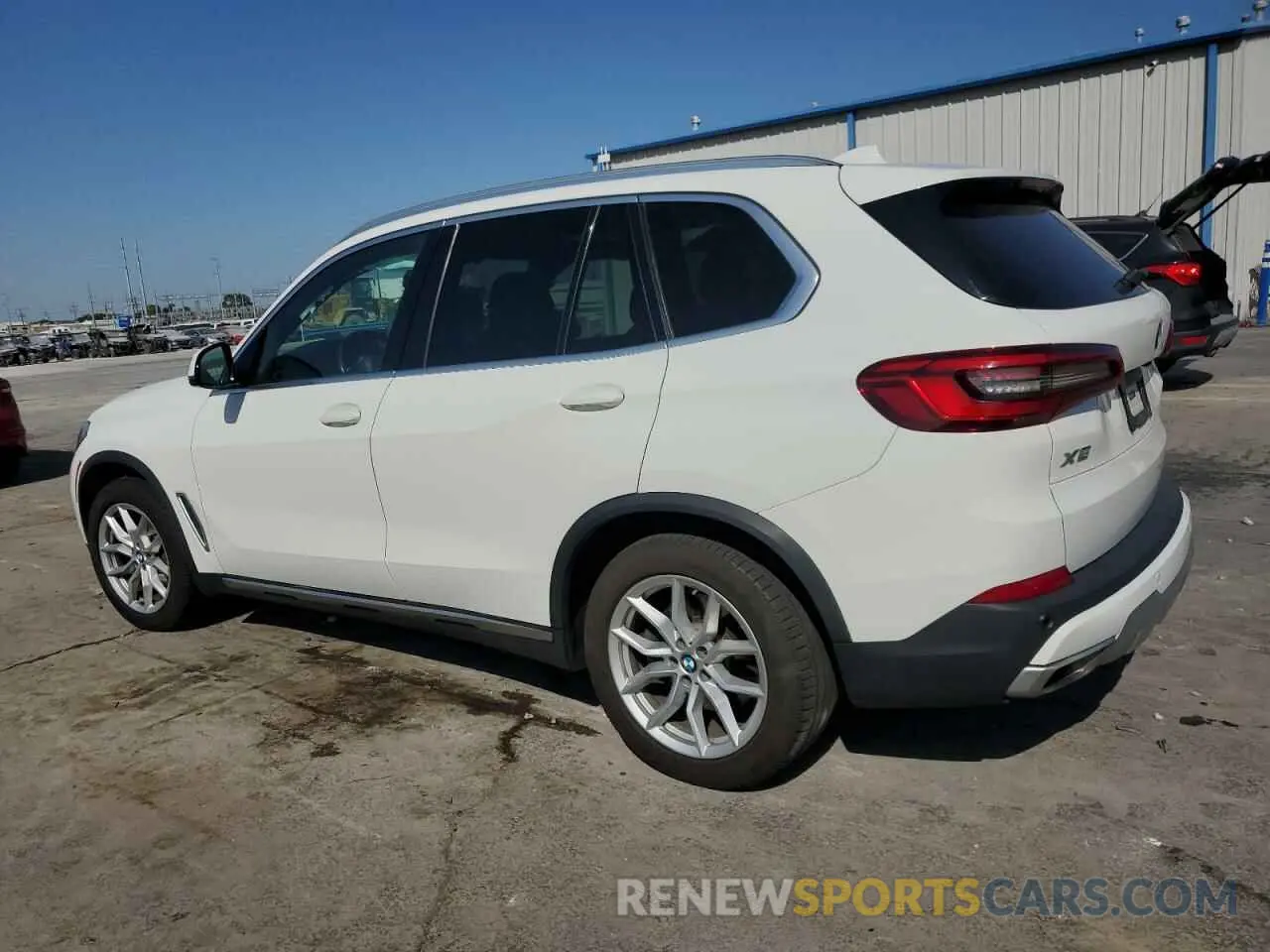 2 fotografías del automóvil dañado 5UXCR6C5XKLL03915 BMW X5 2019