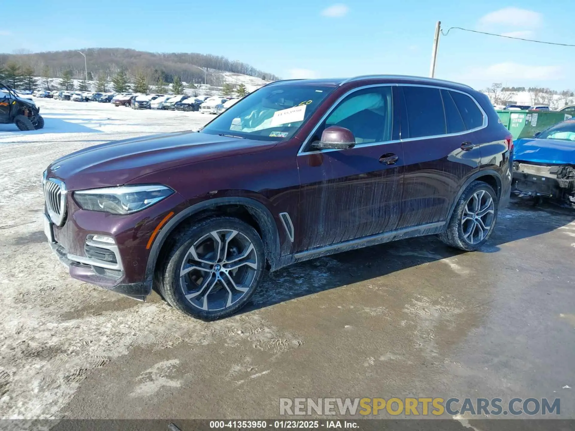 2 fotografías del automóvil dañado 5UXCR6C5XKLL52550 BMW X5 2019