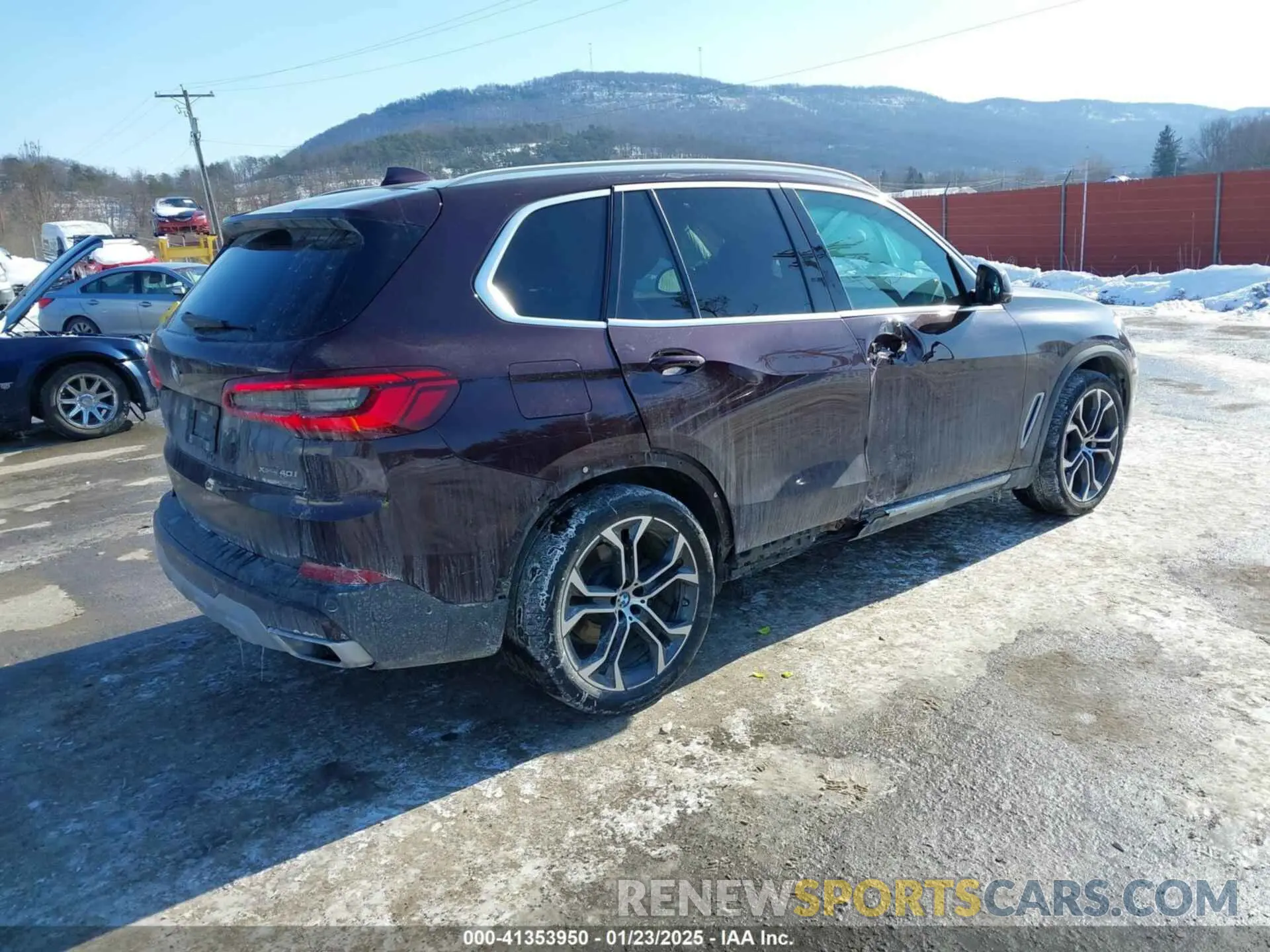 4 fotografías del automóvil dañado 5UXCR6C5XKLL52550 BMW X5 2019