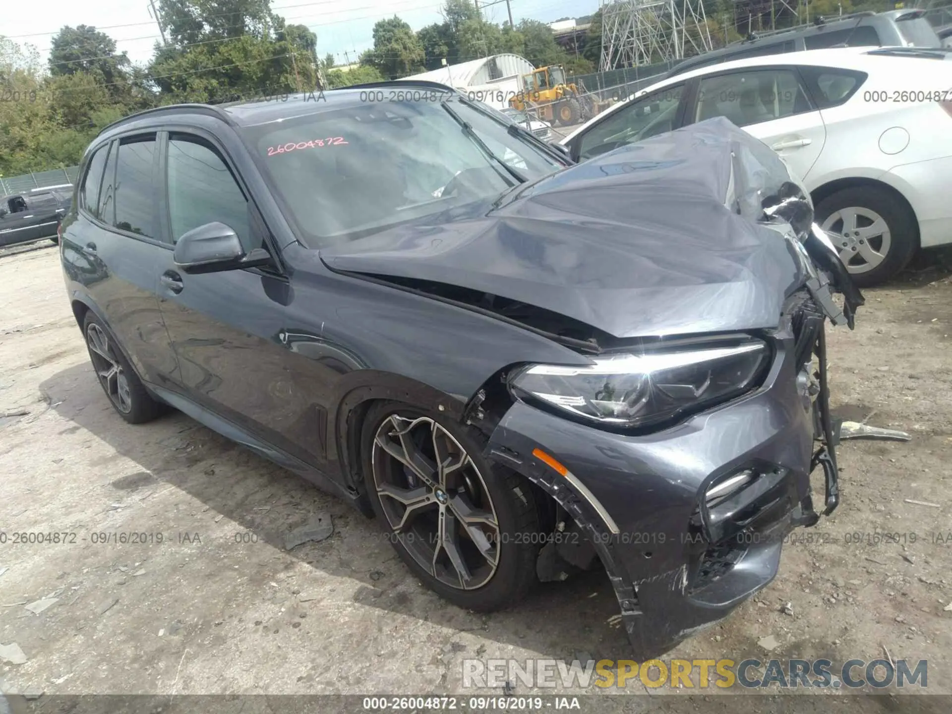 1 fotografías del automóvil dañado 5UXJU2C50KLN64422 BMW X5 2019