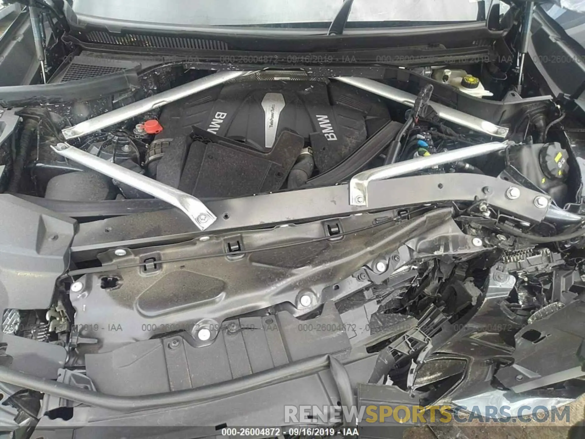 10 fotografías del automóvil dañado 5UXJU2C50KLN64422 BMW X5 2019