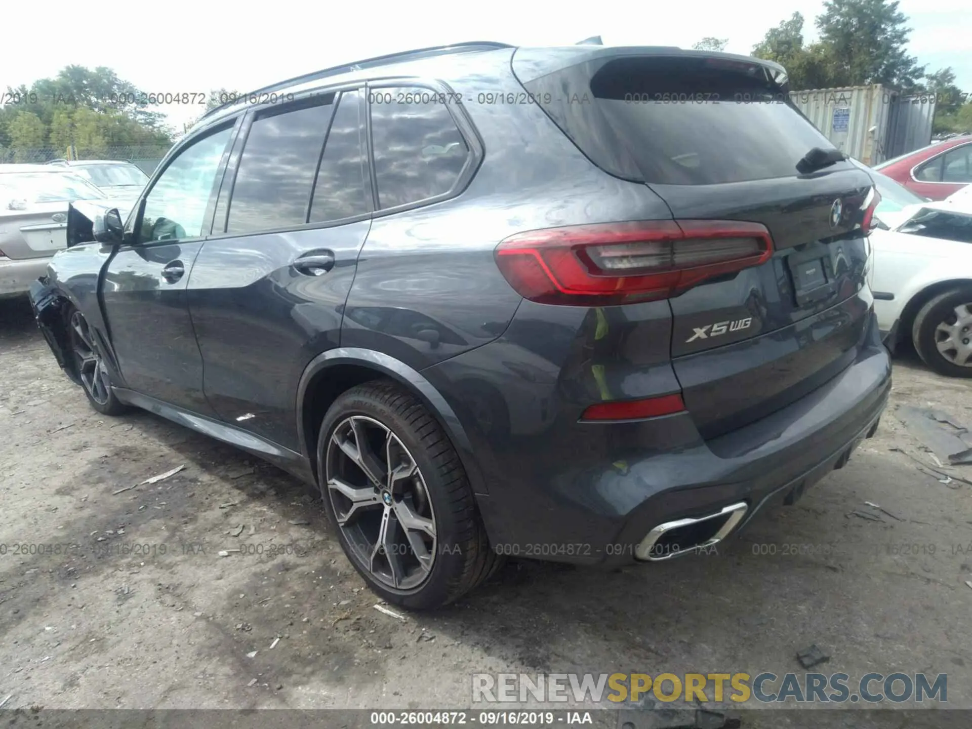 3 fotografías del automóvil dañado 5UXJU2C50KLN64422 BMW X5 2019