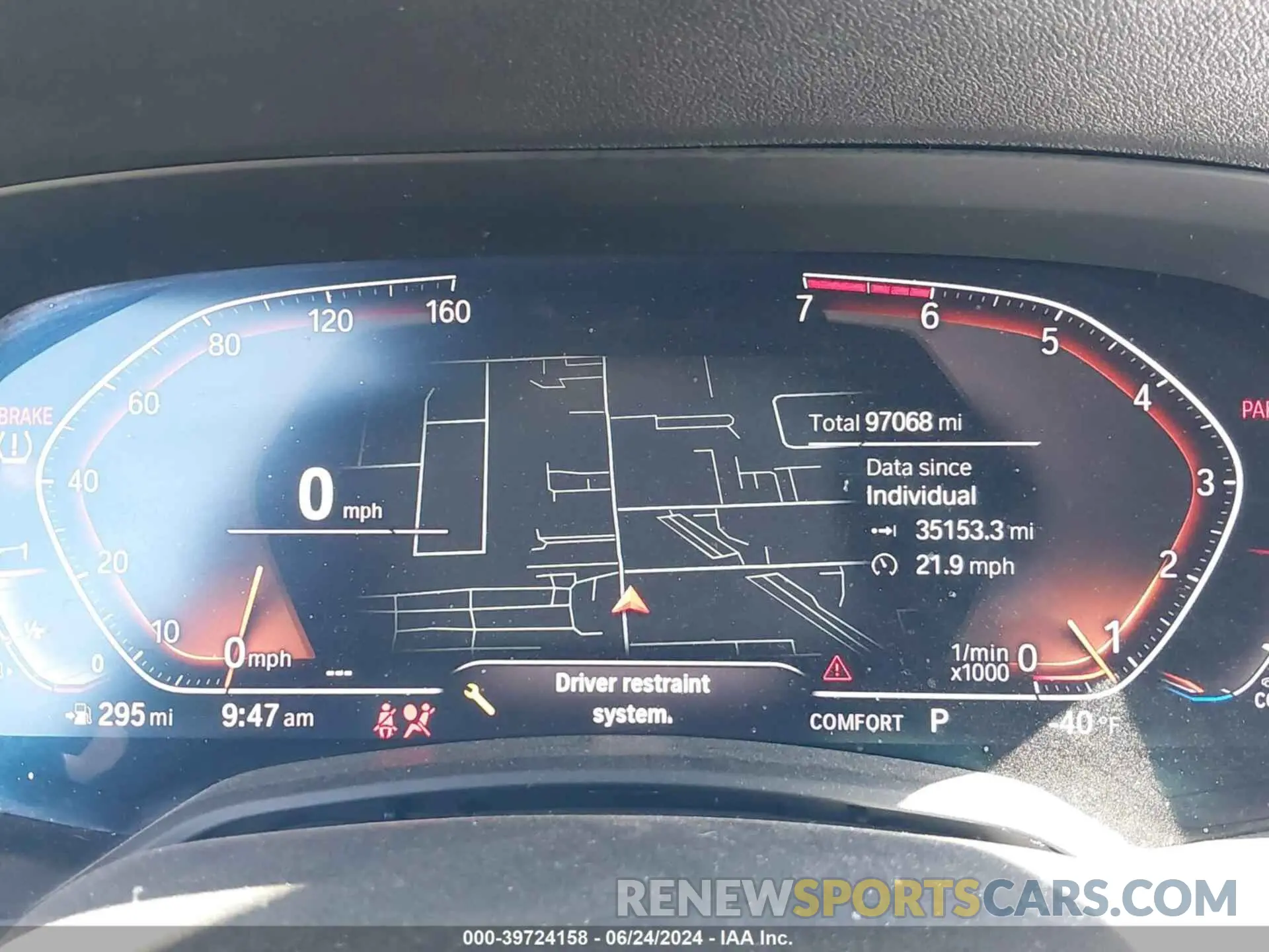 7 fotografías del automóvil dañado 5UXJU2C50KLN64615 BMW X5 2019