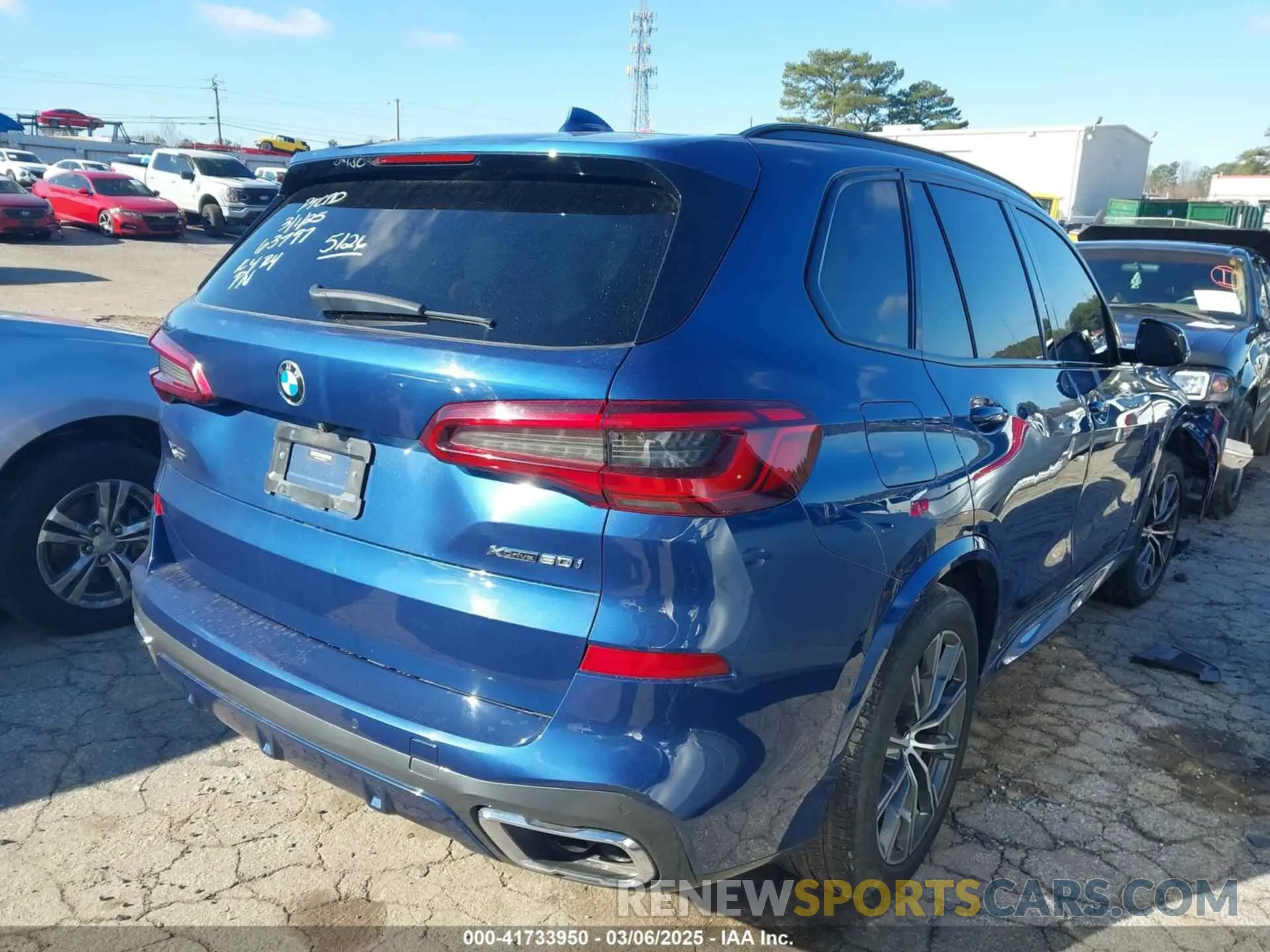 4 fotografías del automóvil dañado 5UXJU2C51KLN65126 BMW X5 2019