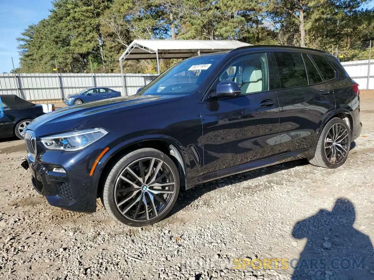 1 fotografías del automóvil dañado 5UXJU2C53KLN66861 BMW X5 2019