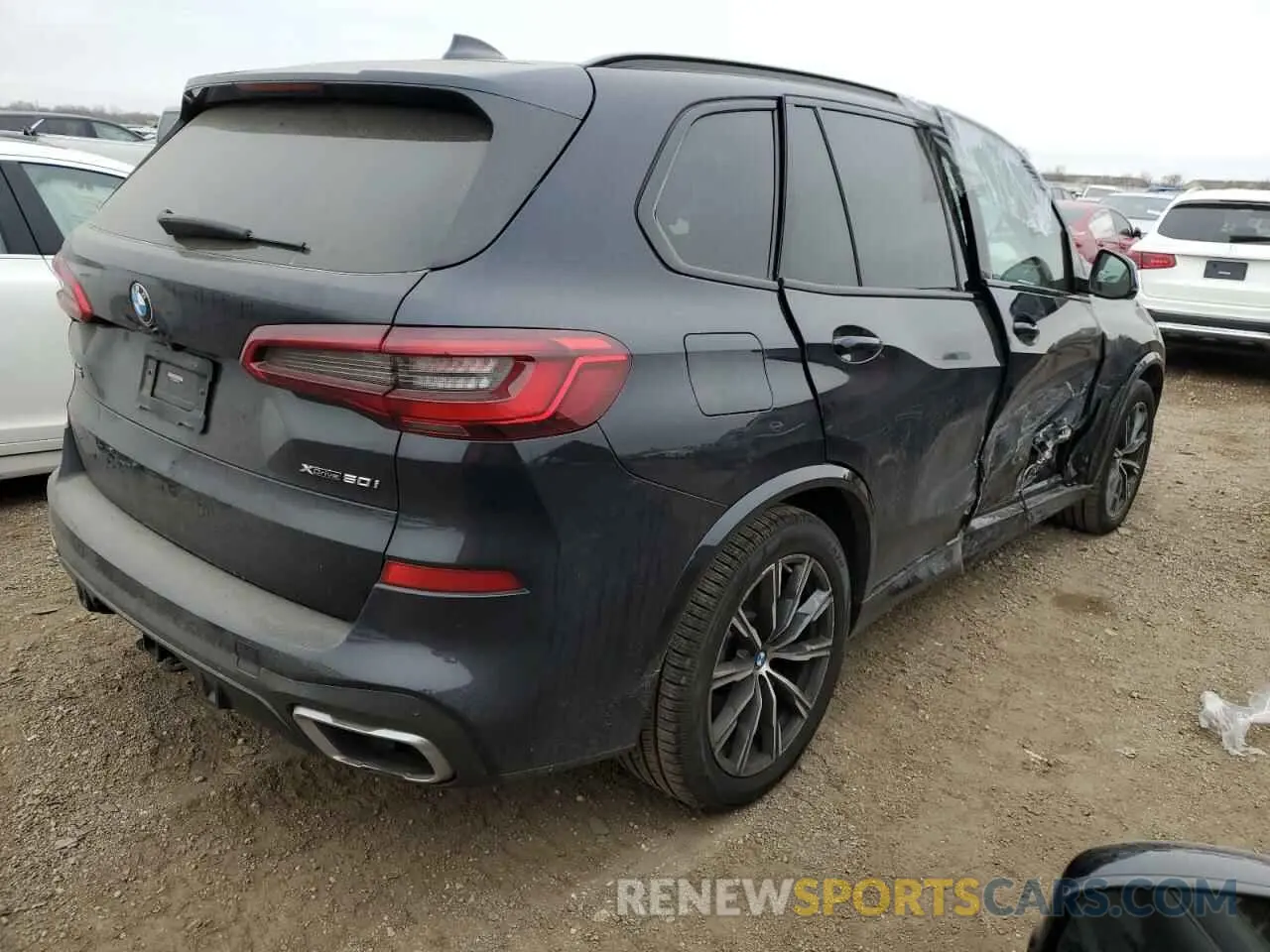 3 fotografías del automóvil dañado 5UXJU2C54KLN49793 BMW X5 2019