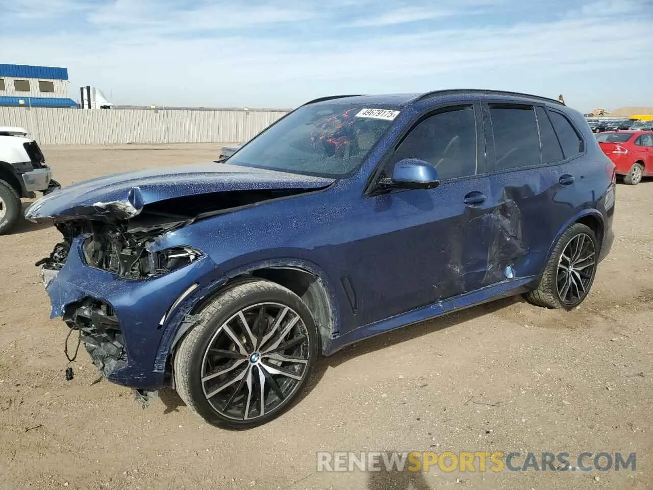 1 fotografías del automóvil dañado 5UXJU2C54KLN65654 BMW X5 2019