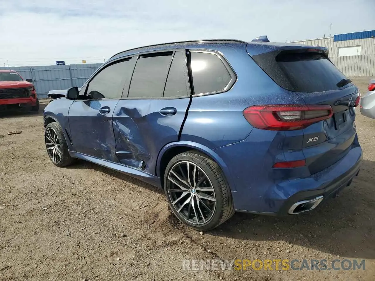 2 fotografías del automóvil dañado 5UXJU2C54KLN65654 BMW X5 2019