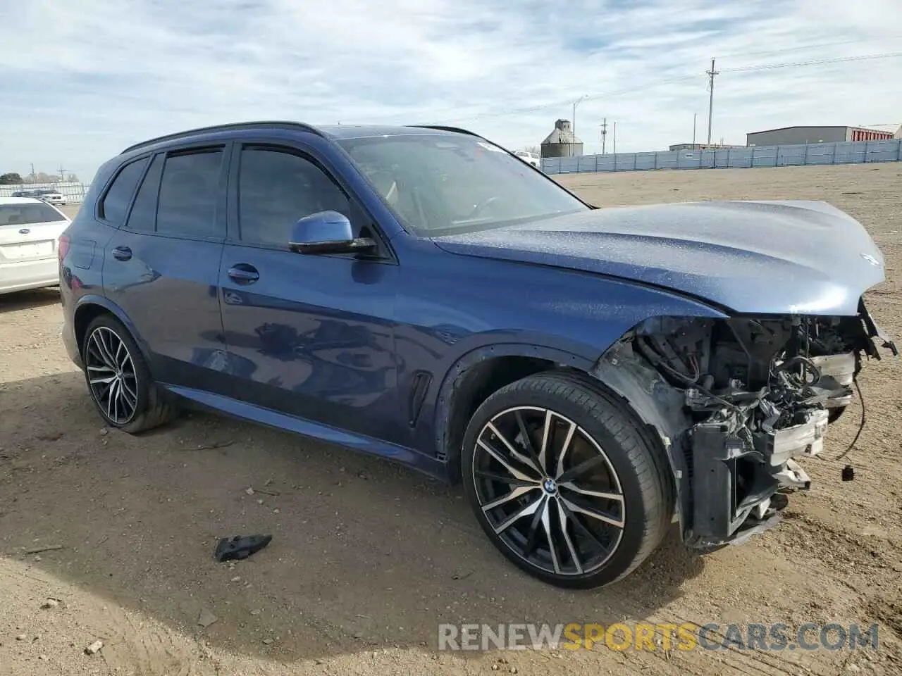 4 fotografías del automóvil dañado 5UXJU2C54KLN65654 BMW X5 2019
