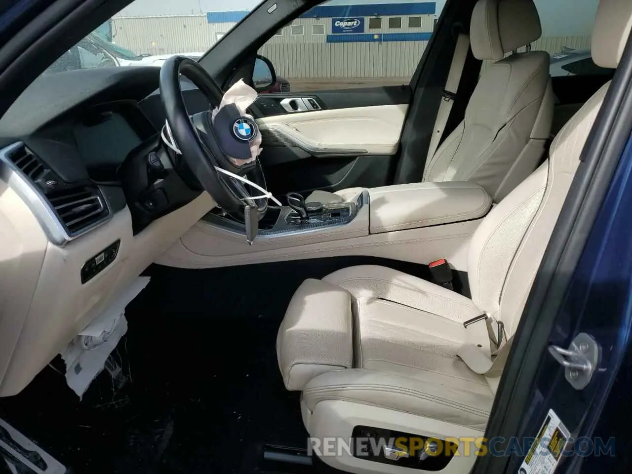7 fotografías del automóvil dañado 5UXJU2C54KLN65654 BMW X5 2019