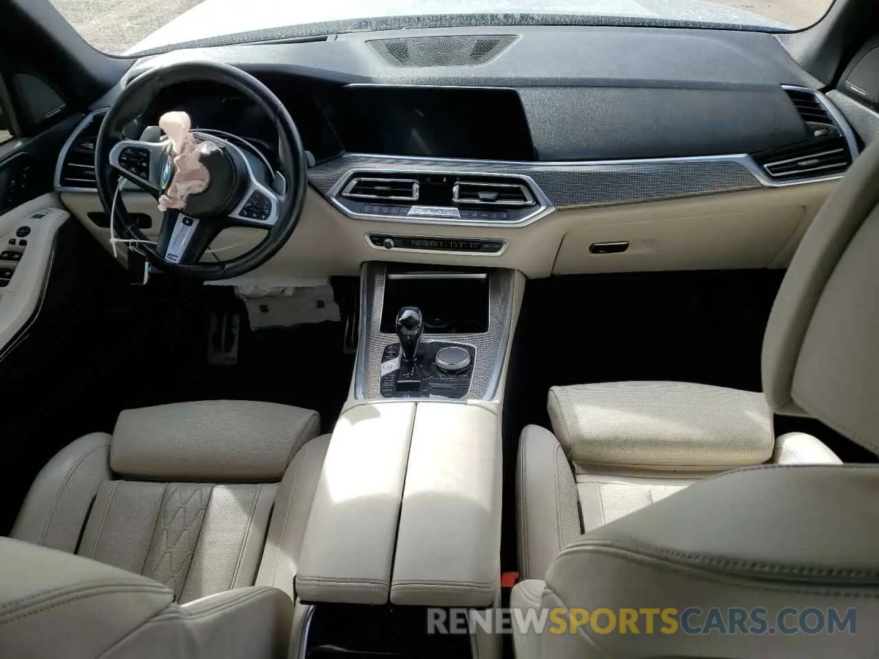 8 fotografías del automóvil dañado 5UXJU2C54KLN65654 BMW X5 2019