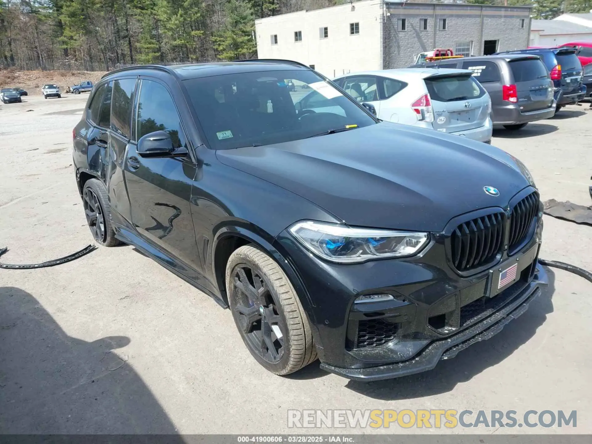 1 fotografías del automóvil dañado 5UXJU2C55KLB15353 BMW X5 2019
