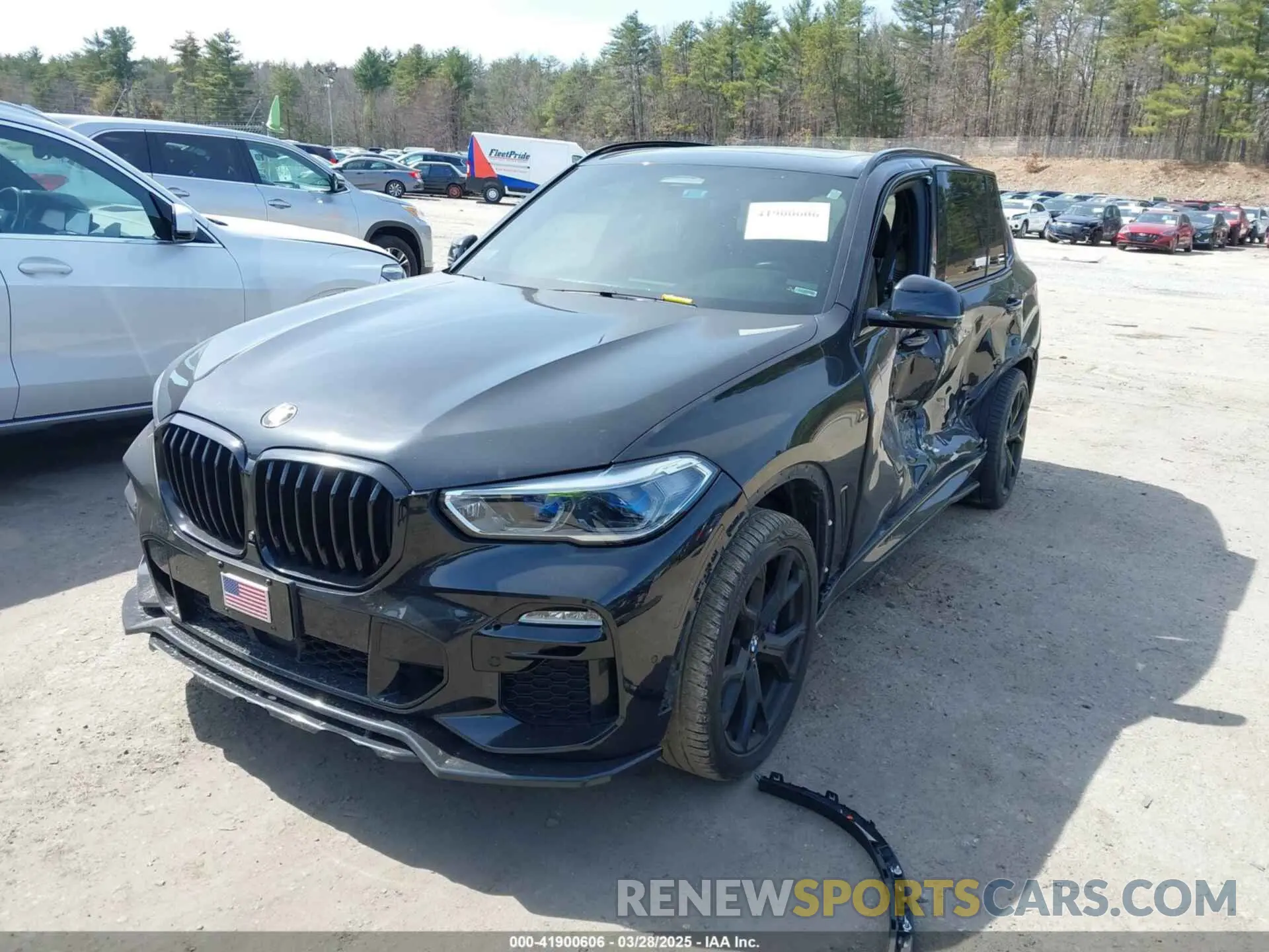 2 fotografías del automóvil dañado 5UXJU2C55KLB15353 BMW X5 2019