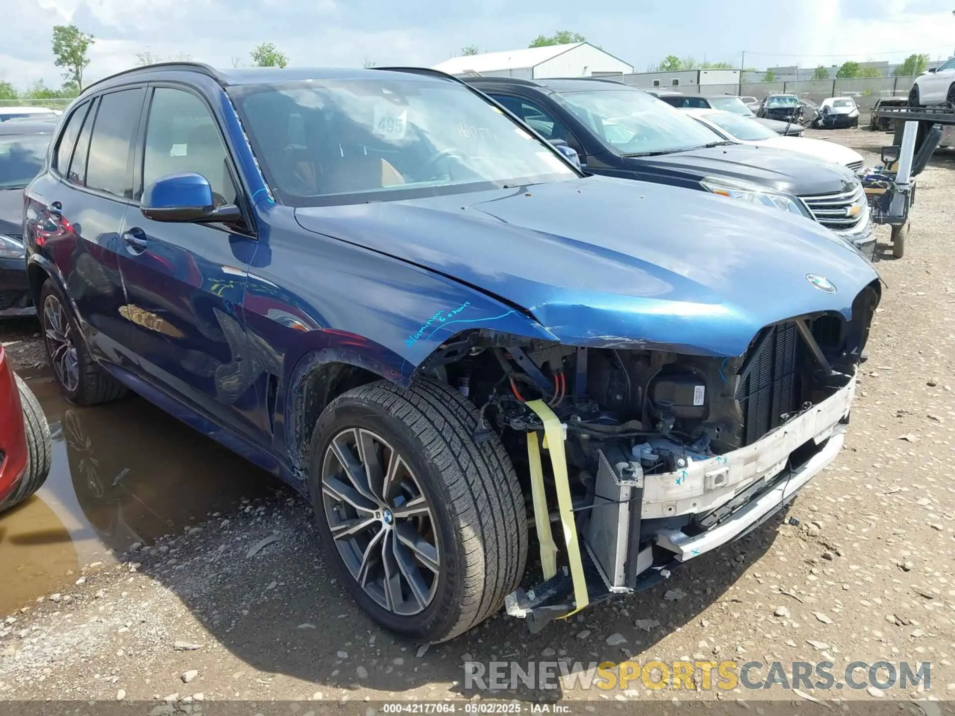 1 fotografías del automóvil dañado 5UXJU2C55KLN64657 BMW X5 2019