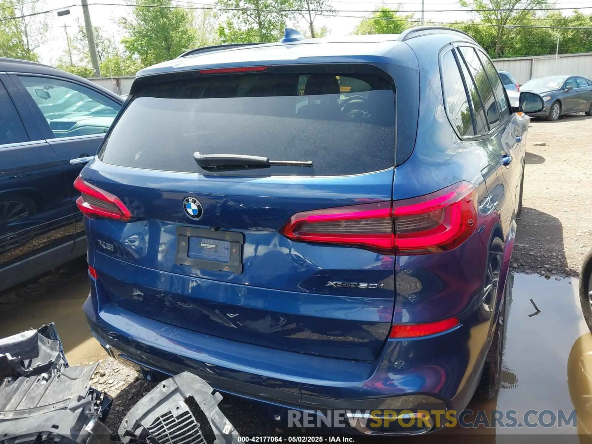 17 fotografías del automóvil dañado 5UXJU2C55KLN64657 BMW X5 2019