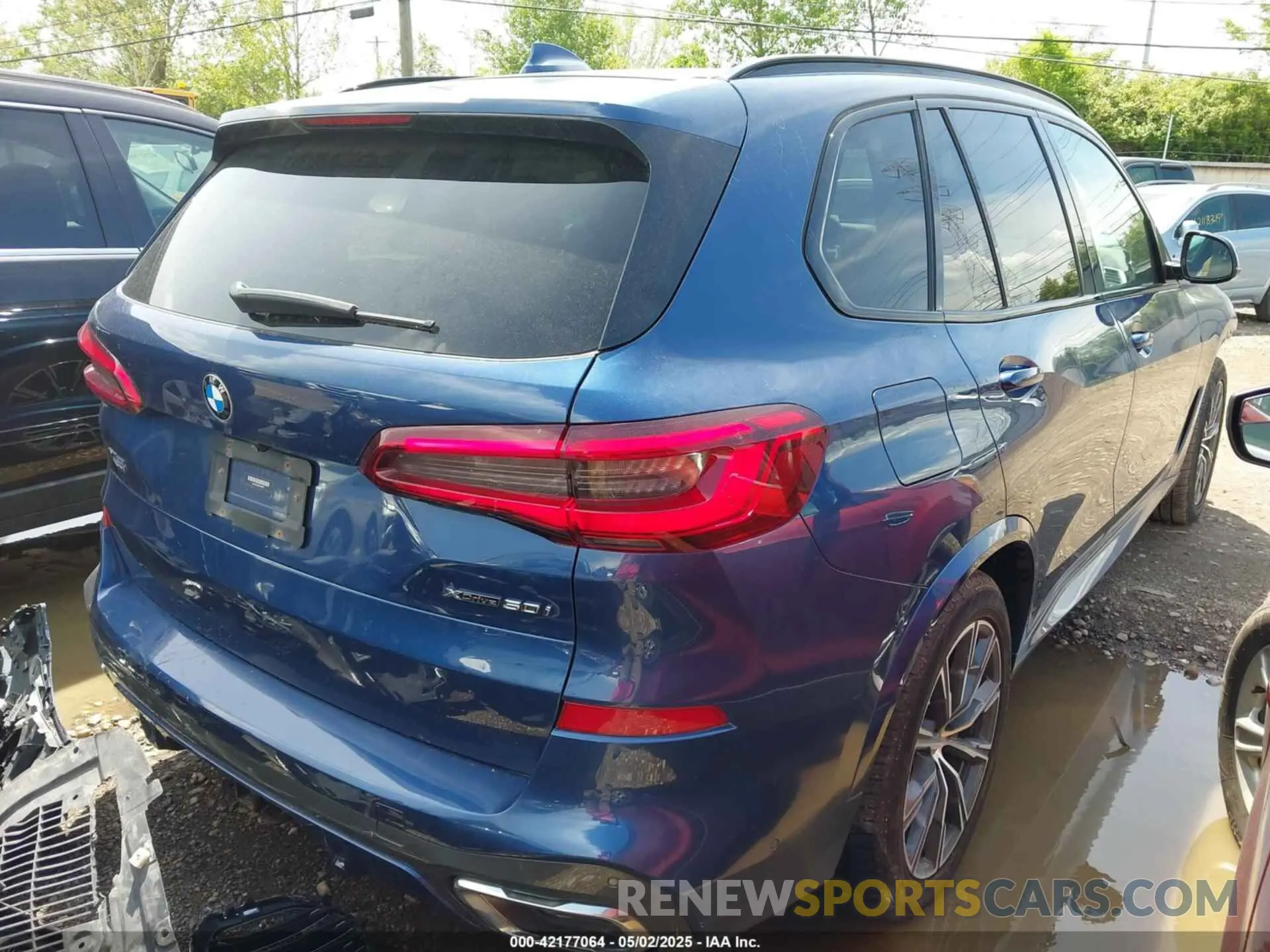 4 fotografías del automóvil dañado 5UXJU2C55KLN64657 BMW X5 2019