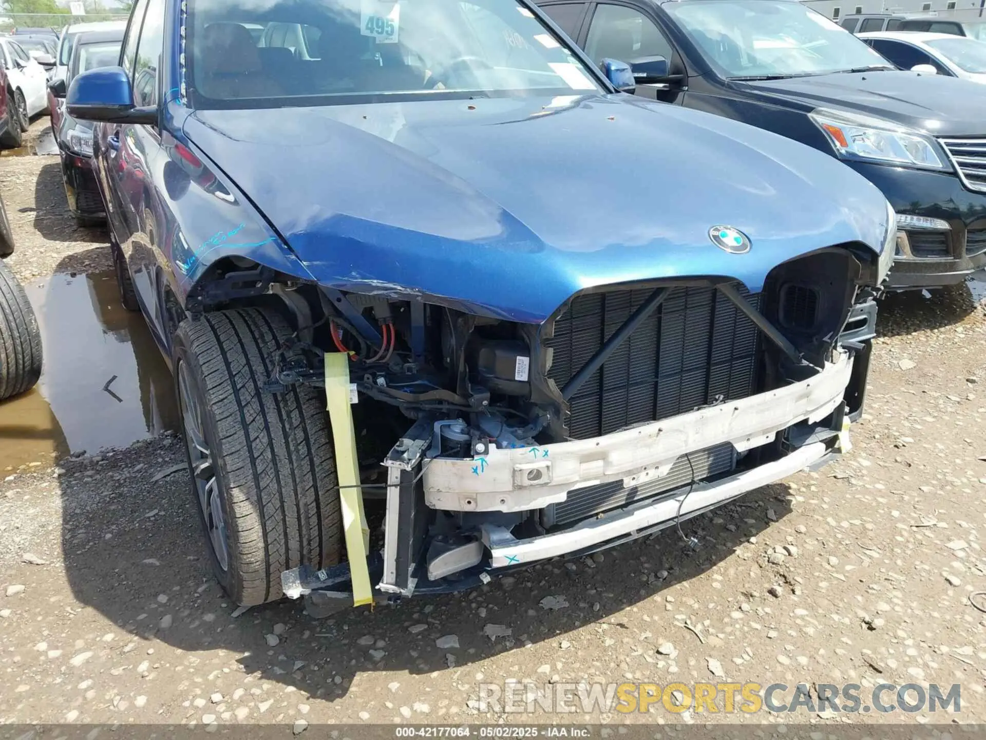 6 fotografías del automóvil dañado 5UXJU2C55KLN64657 BMW X5 2019