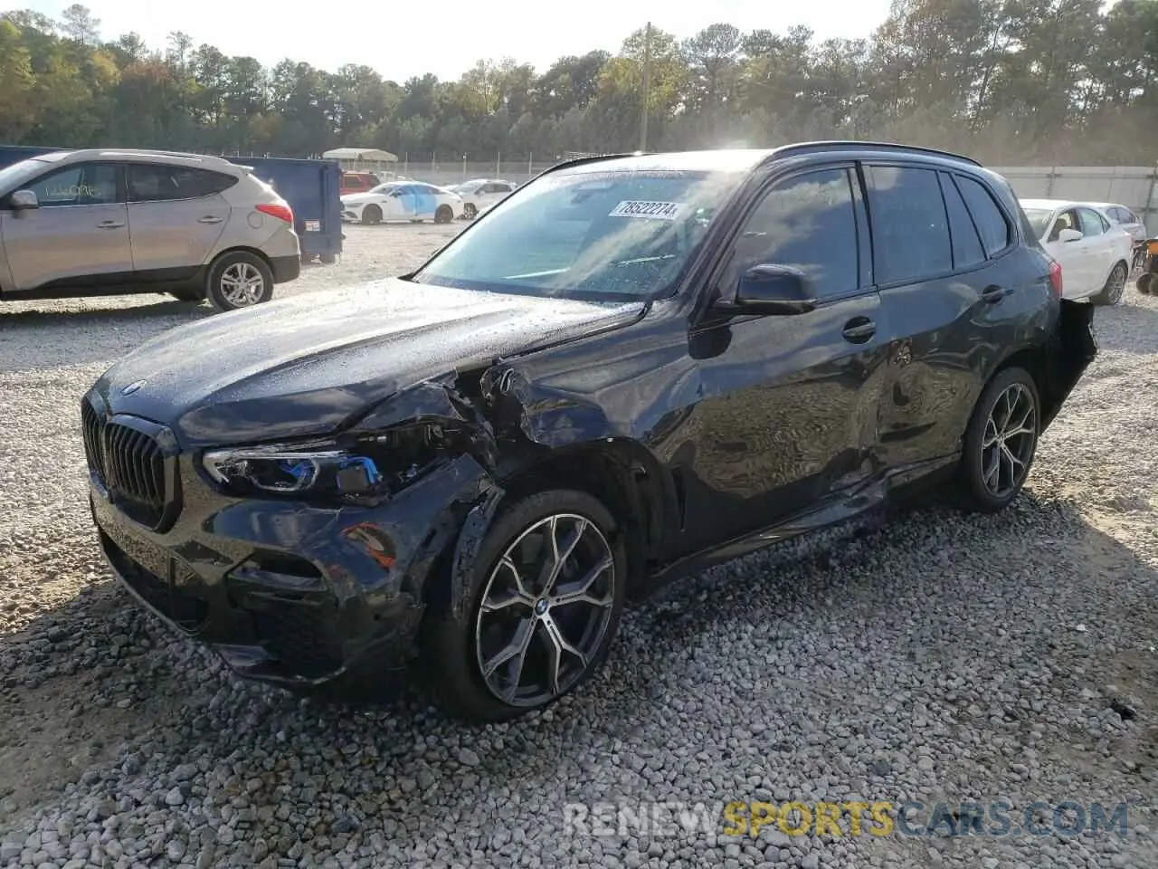 1 fotografías del automóvil dañado 5UXJU2C57KLN49450 BMW X5 2019
