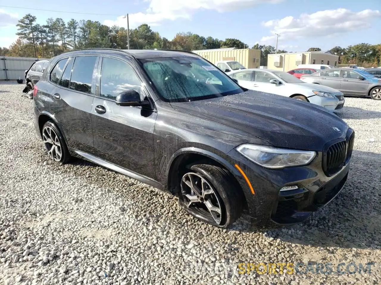 4 fotografías del automóvil dañado 5UXJU2C57KLN49450 BMW X5 2019