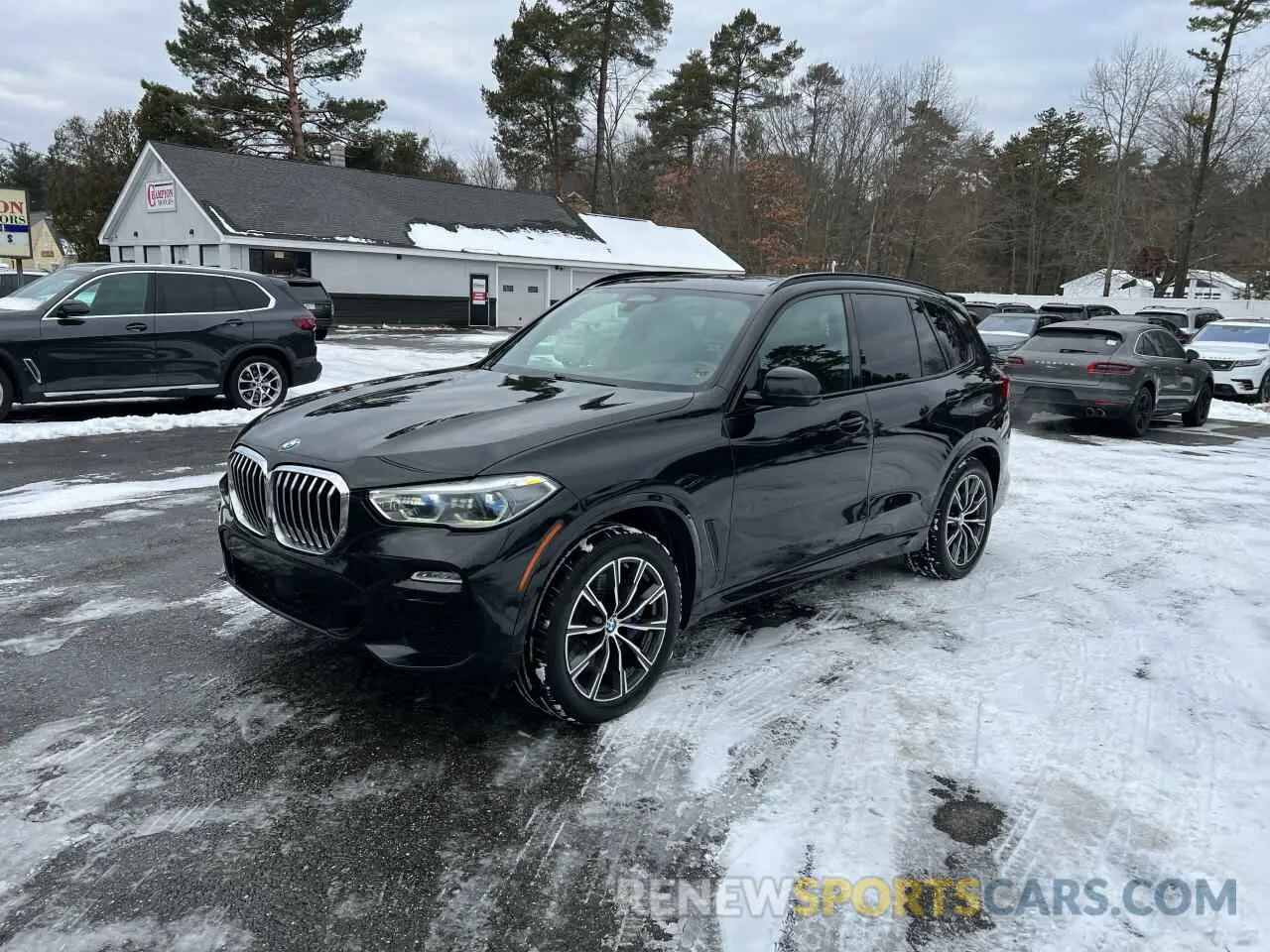 2 fotografías del automóvil dañado 5UXJU2C57KLN49464 BMW X5 2019
