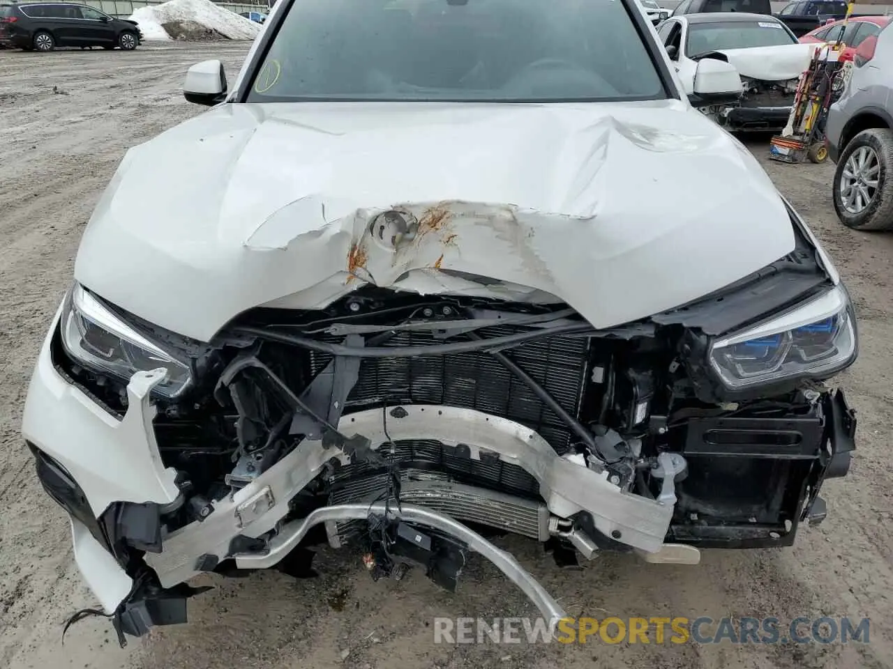 12 fotografías del automóvil dañado 5UXJU2C59KLN67108 BMW X5 2019