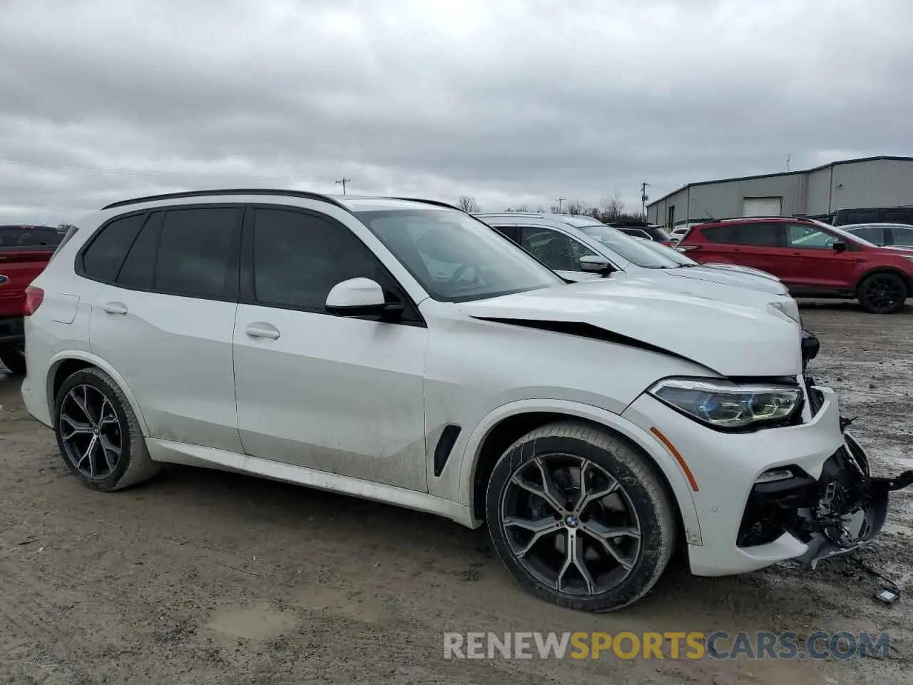 4 fotografías del automóvil dañado 5UXJU2C59KLN67108 BMW X5 2019