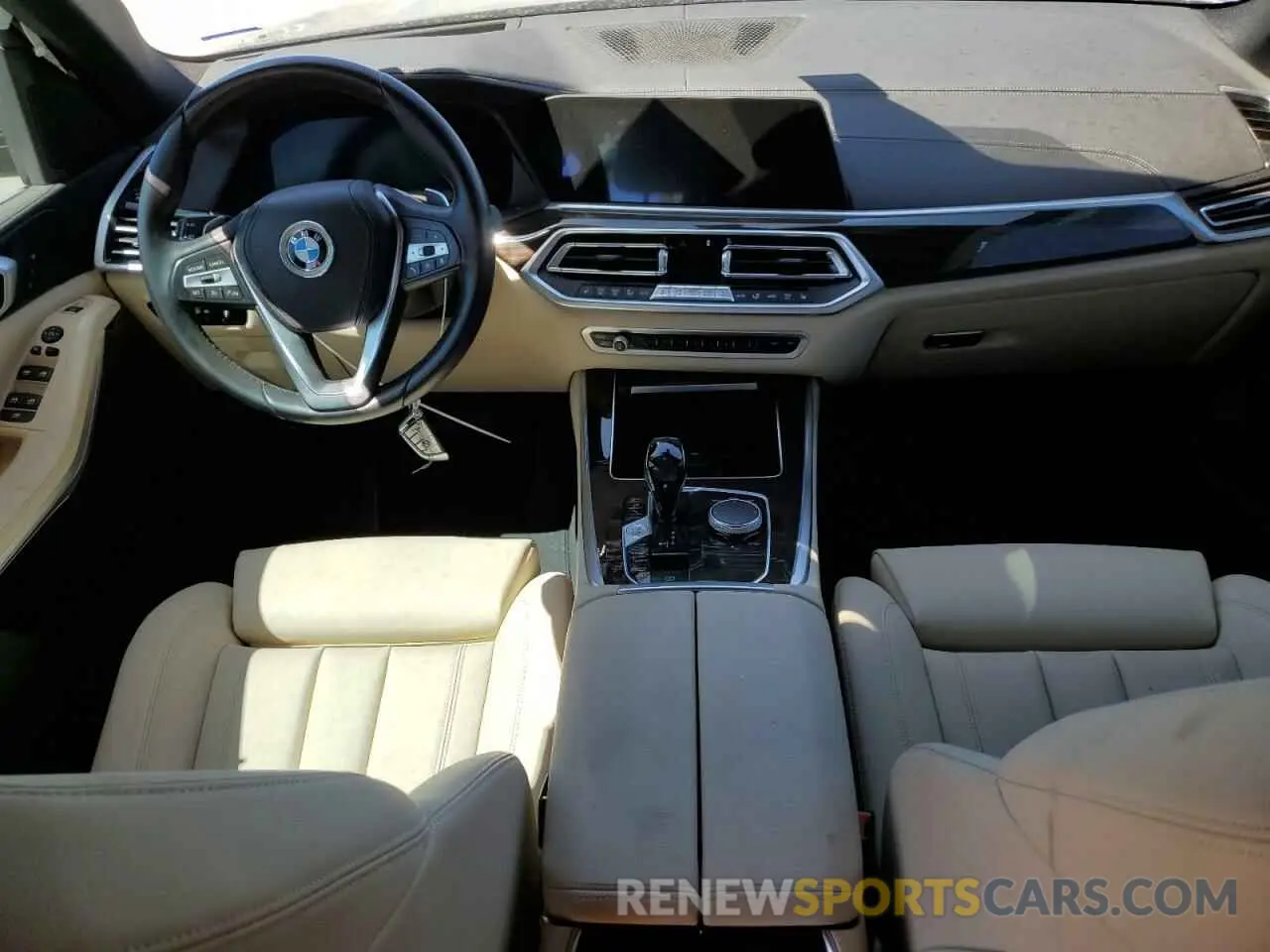 8 fotografías del automóvil dañado 5UXCR4C00L9B56482 BMW X5 2020