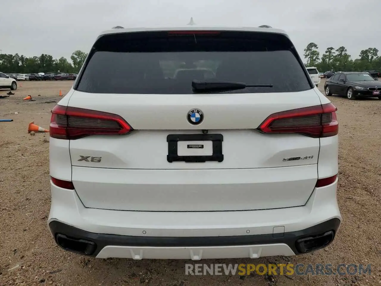 6 fotografías del automóvil dañado 5UXCR4C00L9C00349 BMW X5 2020