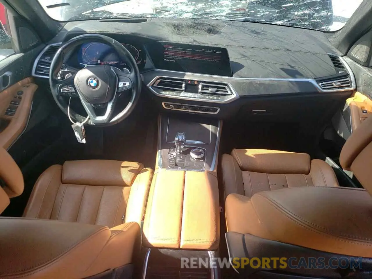 8 fotografías del automóvil dañado 5UXCR4C01L9C83645 BMW X5 2020