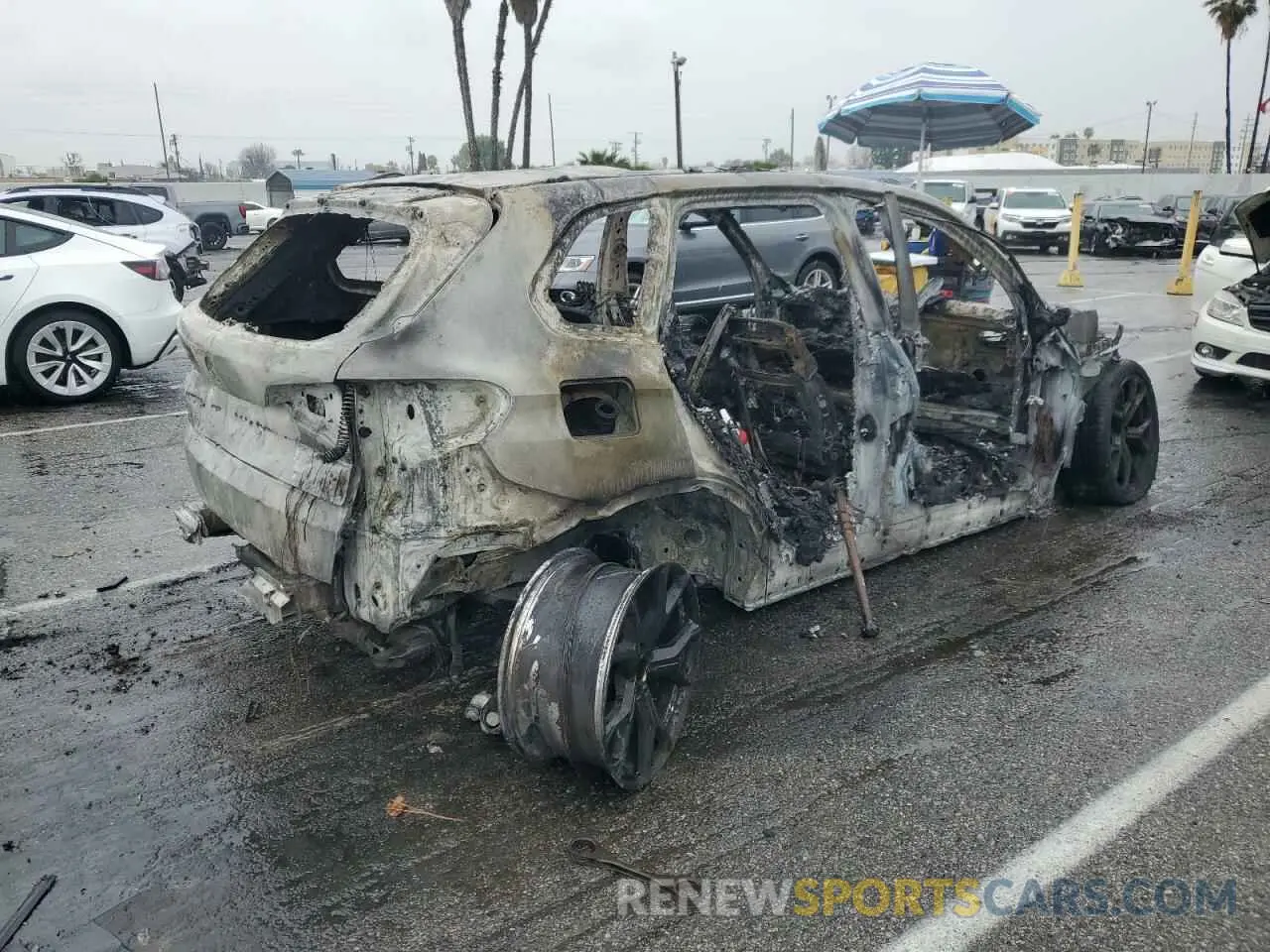 3 fotografías del automóvil dañado 5UXCR4C01L9D46906 BMW X5 2020