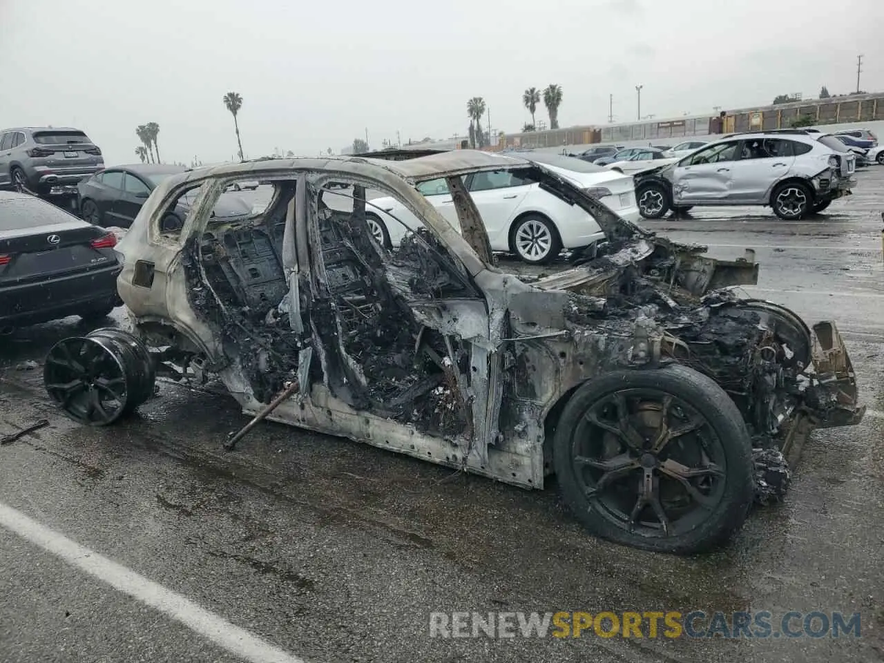 4 fotografías del automóvil dañado 5UXCR4C01L9D46906 BMW X5 2020