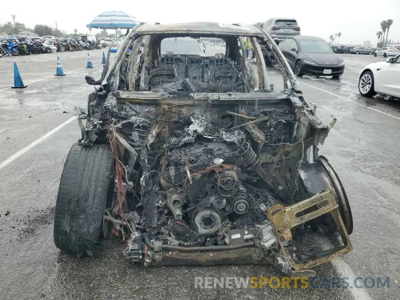 5 fotografías del automóvil dañado 5UXCR4C01L9D46906 BMW X5 2020