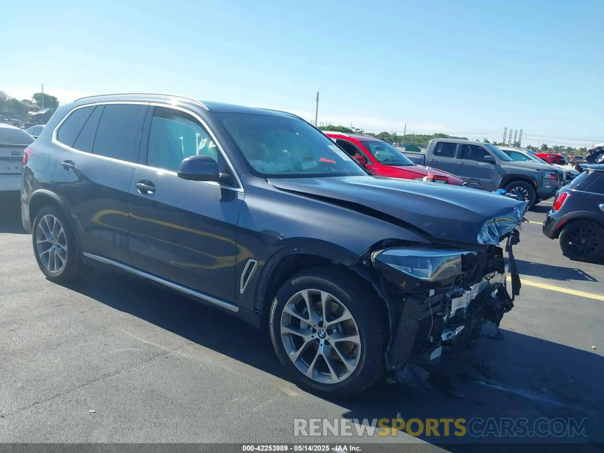 1 fotografías del automóvil dañado 5UXCR4C01LLW64122 BMW X5 2020