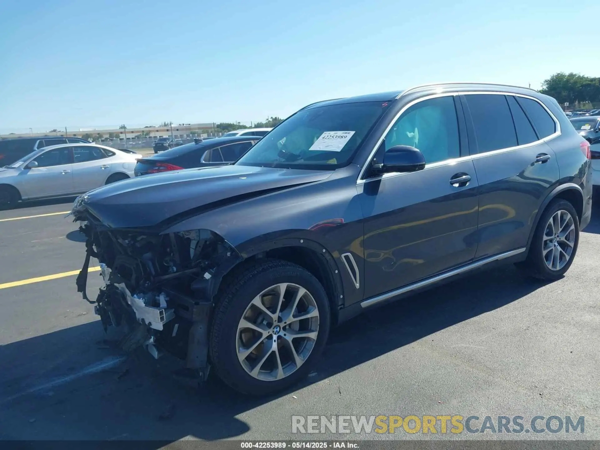 2 fotografías del automóvil dañado 5UXCR4C01LLW64122 BMW X5 2020