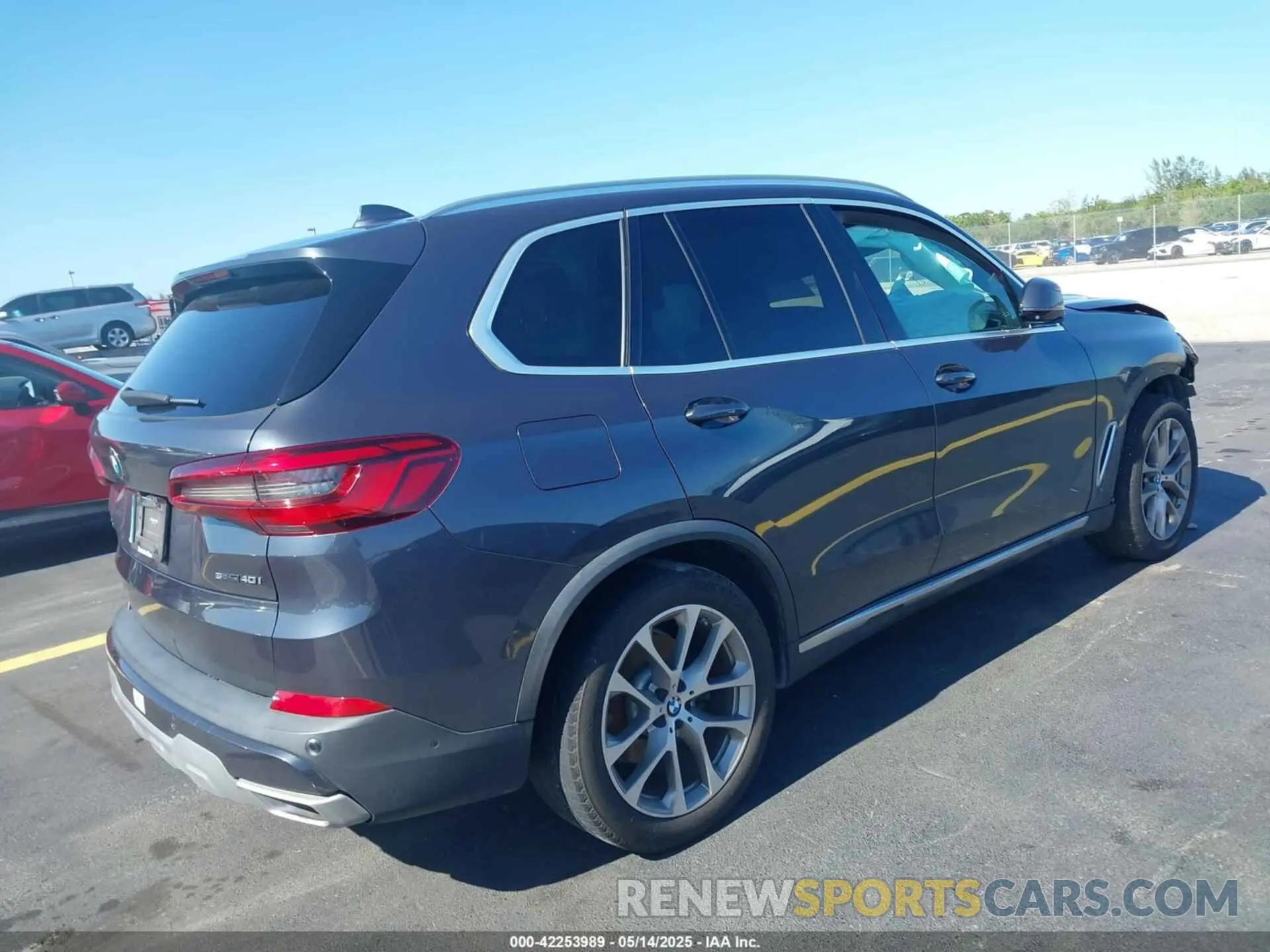 4 fotografías del automóvil dañado 5UXCR4C01LLW64122 BMW X5 2020