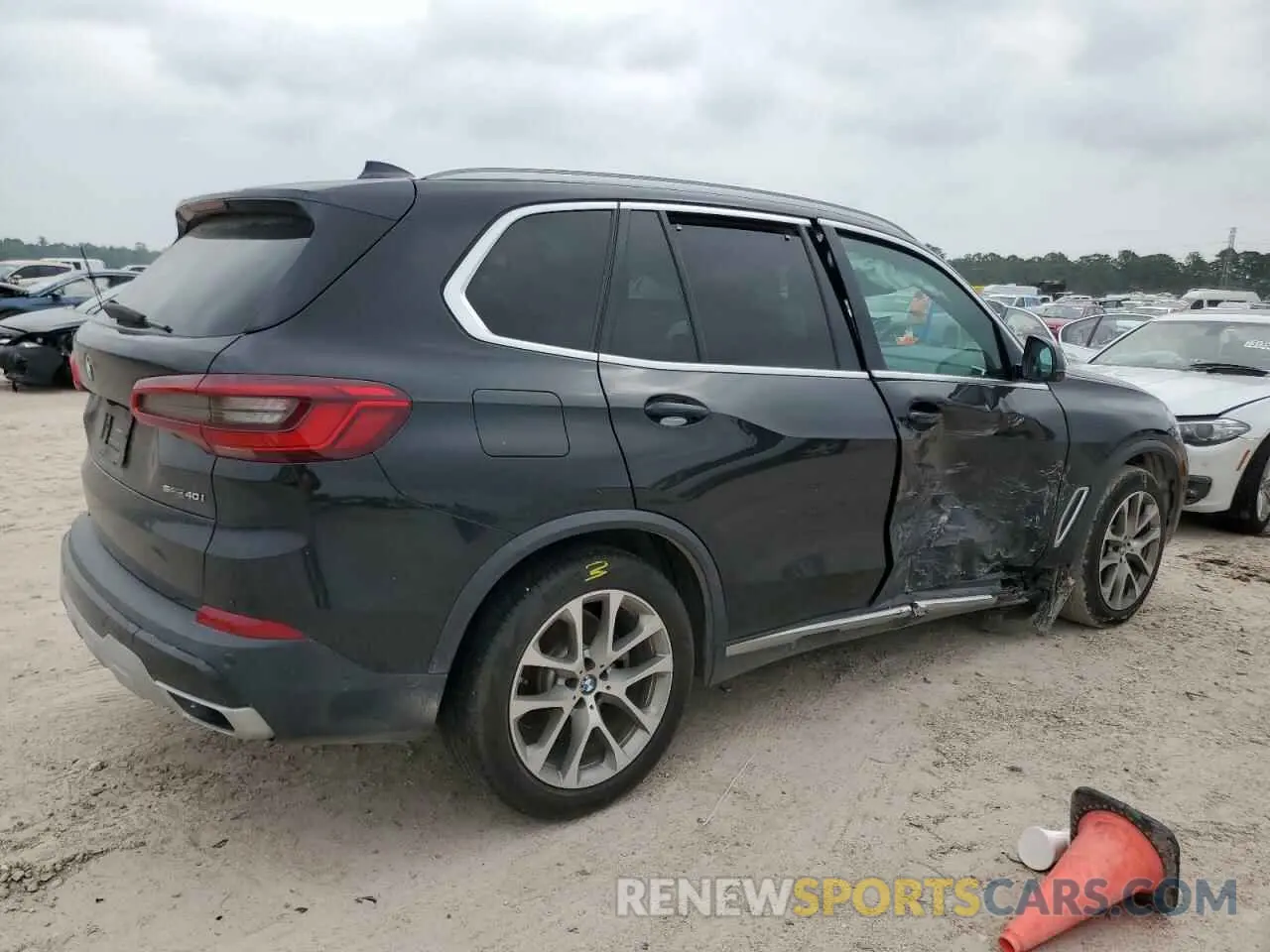 3 fotografías del automóvil dañado 5UXCR4C02L9B11513 BMW X5 2020