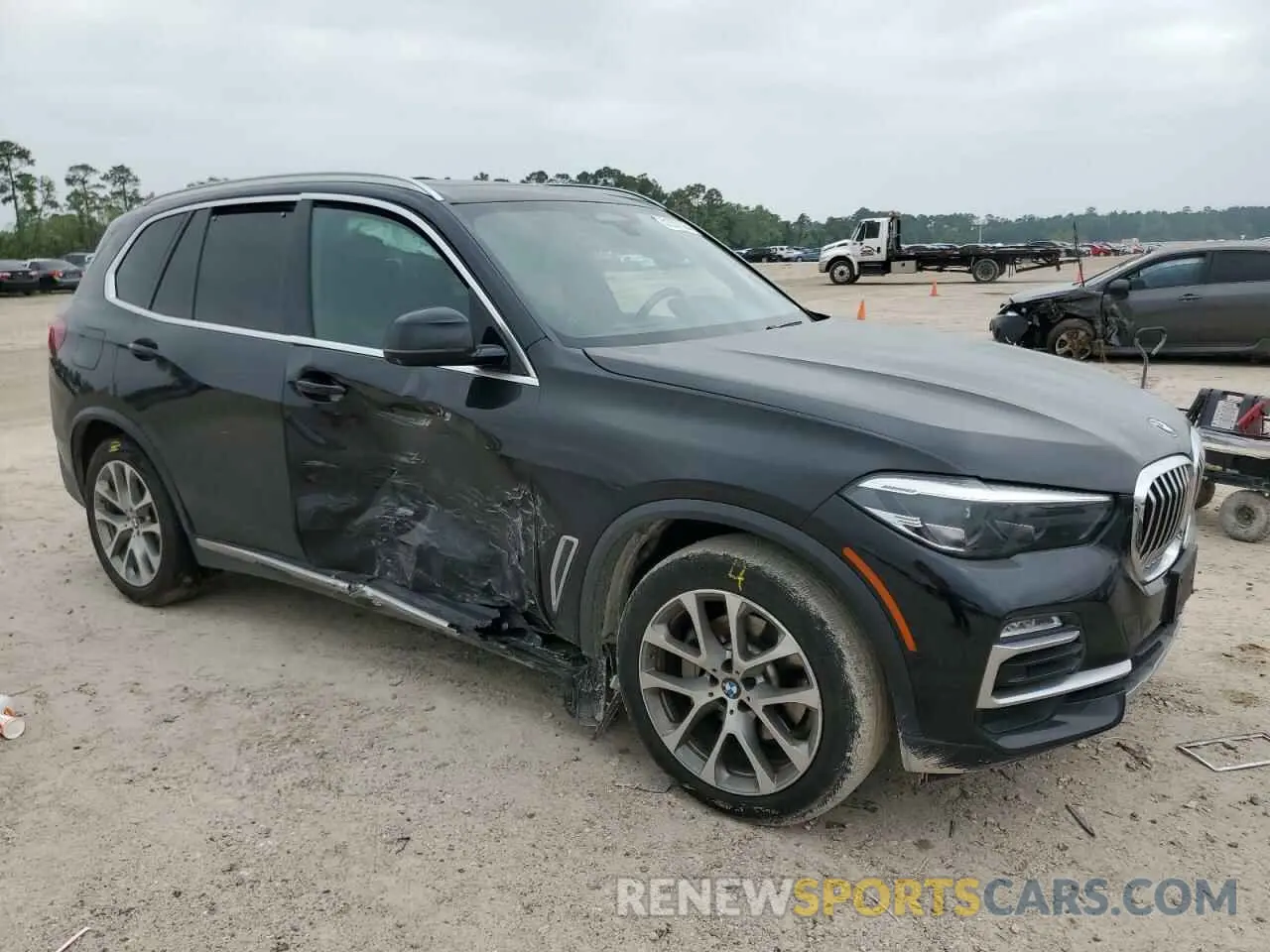 4 fotografías del automóvil dañado 5UXCR4C02L9B11513 BMW X5 2020