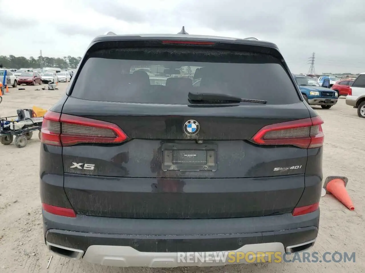 6 fotografías del automóvil dañado 5UXCR4C02L9B11513 BMW X5 2020