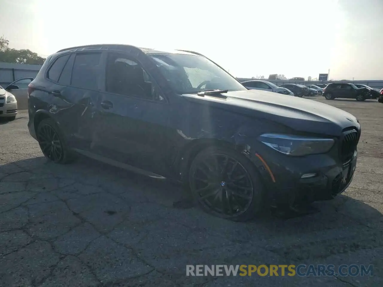 4 fotografías del automóvil dañado 5UXCR4C03L9C72064 BMW X5 2020