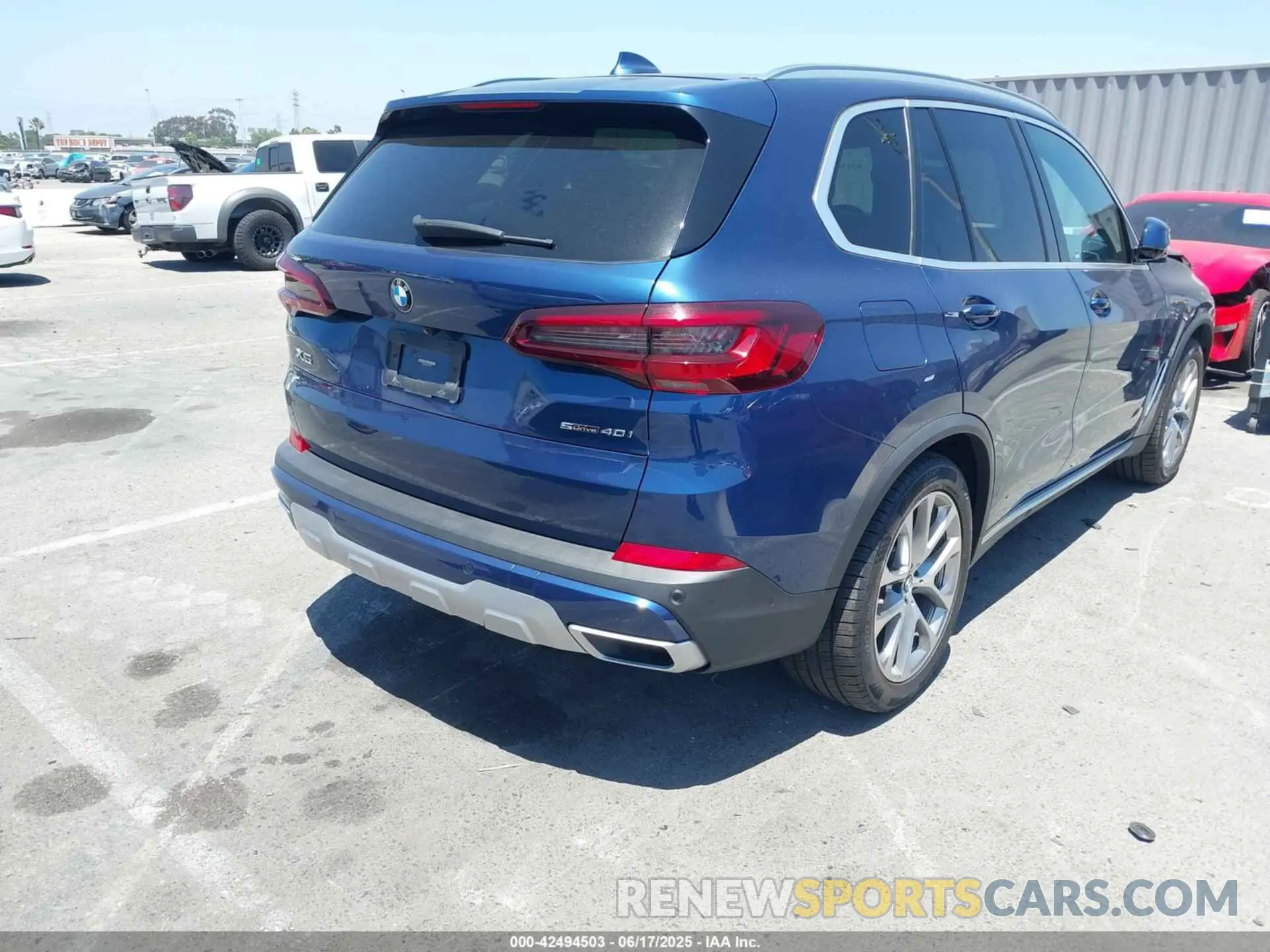4 fotografías del automóvil dañado 5UXCR4C03L9C82755 BMW X5 2020