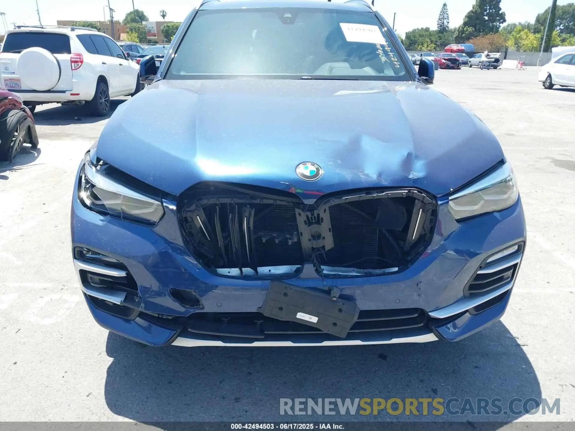 6 fotografías del automóvil dañado 5UXCR4C03L9C82755 BMW X5 2020