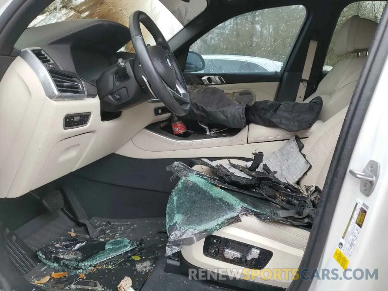 7 fotografías del automóvil dañado 5UXCR4C04L9C45455 BMW X5 2020
