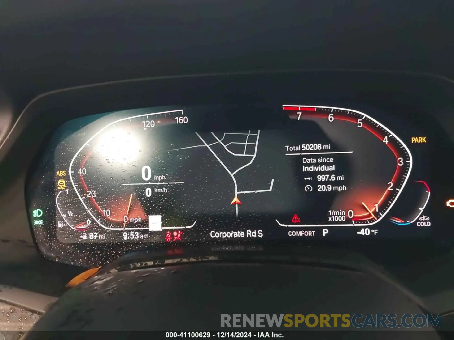 15 fotografías del automóvil dañado 5UXCR4C04L9C45553 BMW X5 2020